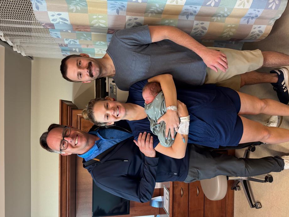 Family of three